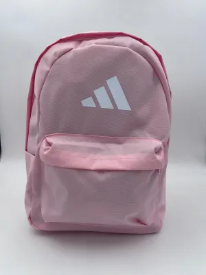 ADIDAS BARS PINK/WHITE BACKPACK