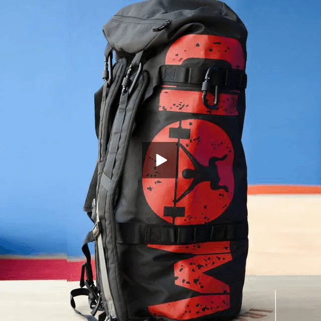 Armour Gym and Travel Bag with carabiner