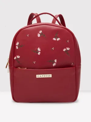 Caprese Dara Backpack Medium Maroon