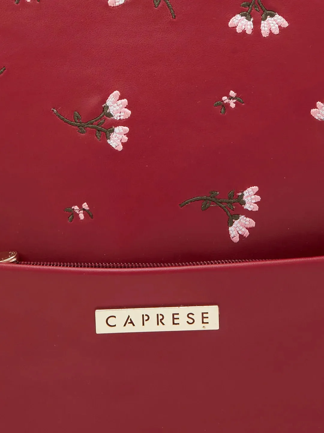 Caprese Dara Backpack Medium Maroon