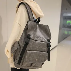 High Quality Women Man Backpack Soft Leather Men's Backpacks Girl Luxury Designer Back Pack Laptop Bag Large Capacity Travel Bag