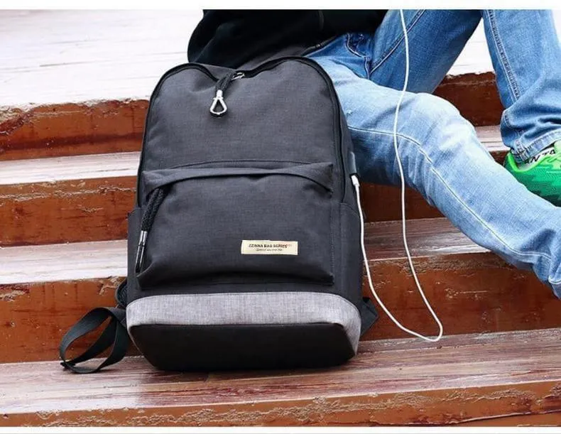 Kaka Canvas Laptop Backpack - KBK541