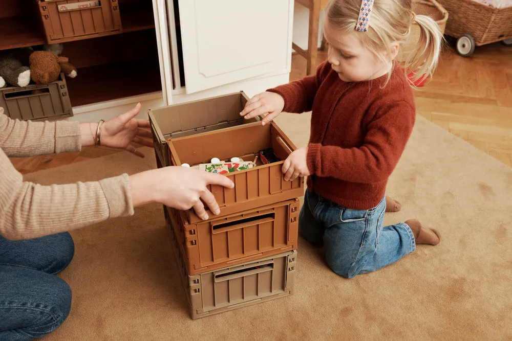 Liewood Weston Storage Box 2 Pack Small | Dove Blue