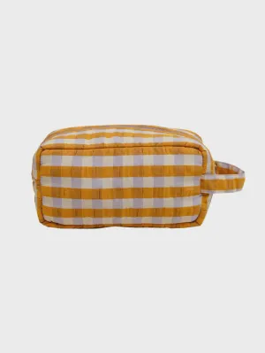 Mango Seersucker Dopp Kit