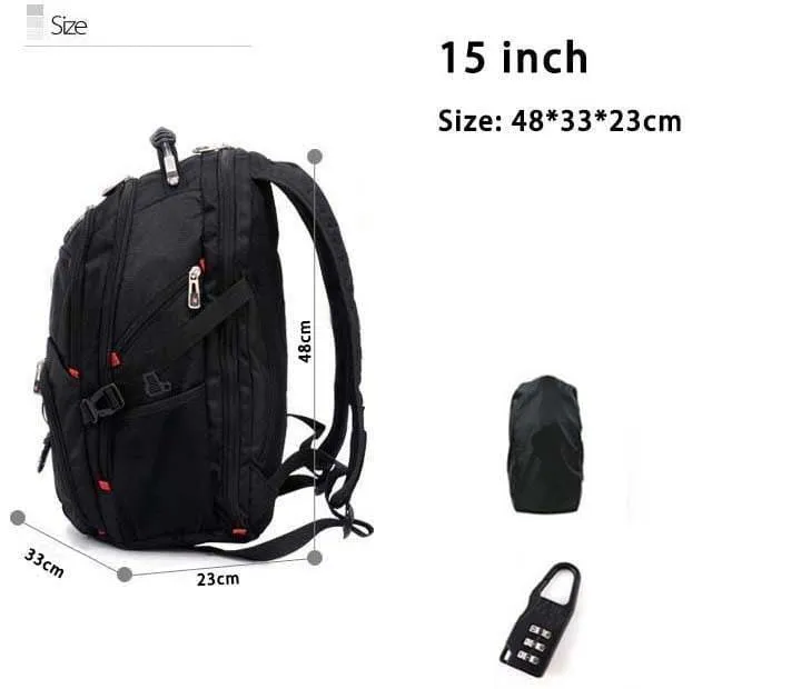 Multifunctional Laptop Backpack Waterproof