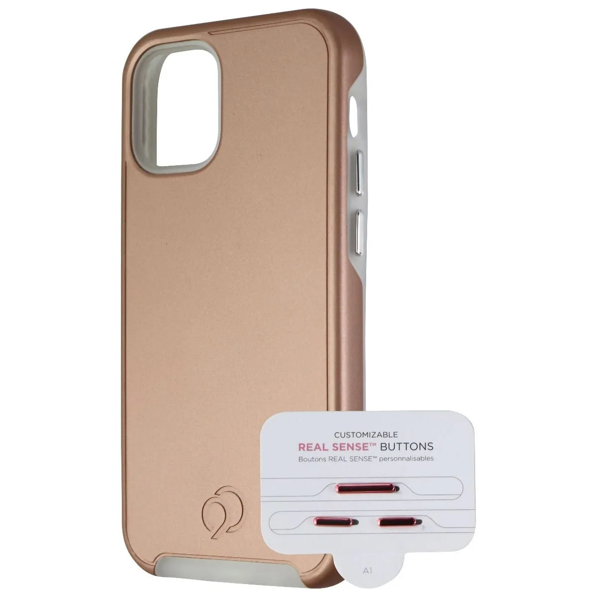 Nimbus9 Cirrus 2 Series Case for Apple iPhone 12 mini - Rose Clear