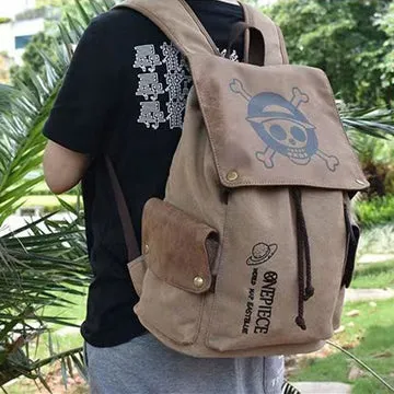 One Piece Canvas Backpack | Otakumise