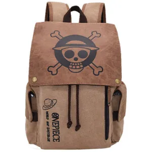 One Piece Canvas Backpack | Otakumise