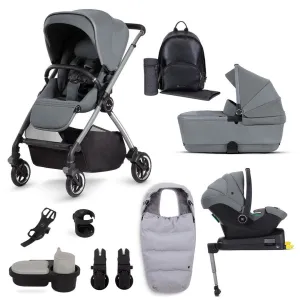 Silver Cross Dune Ultimate Travel System Bundle - Glacier