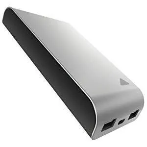 ZAGG Sparq Powerbank Universal External Battery Charger with Wall Adapter for Smartphone and Tablets (10,000mAh)